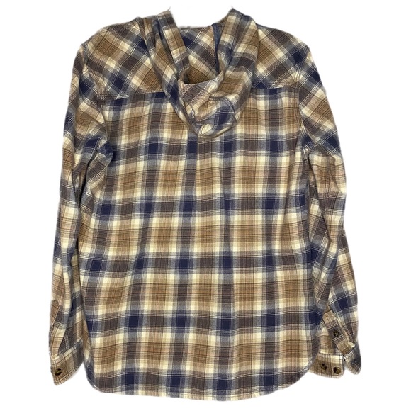 Carhartt Shacket•relaxed fit hooded long sleeve• RUNS SMALL• Fits like a Medium - Picture 4 of 4